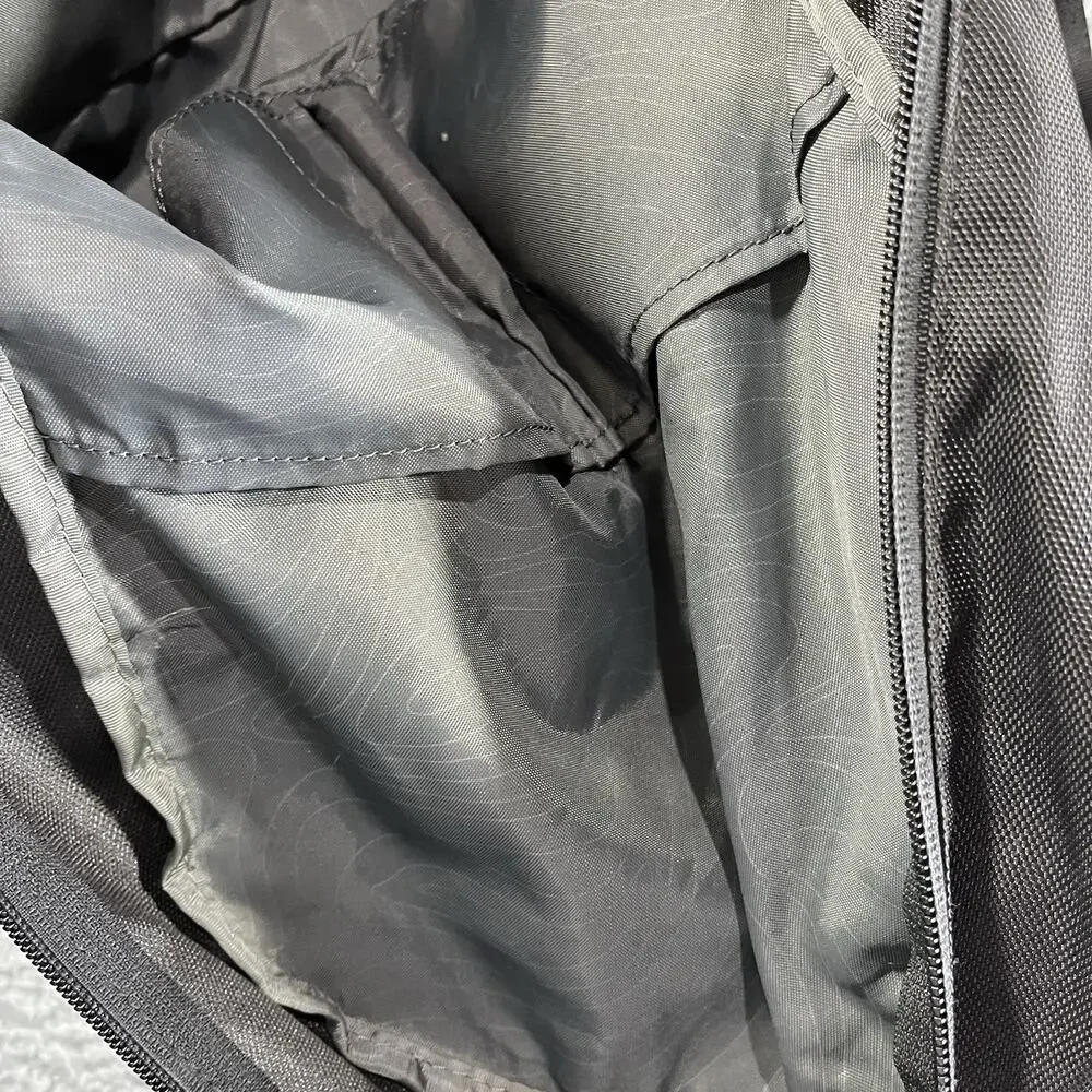 INCASE CAMPUS BACKPACK BLACK LAPTOP BOOK BAG SHOULDER STRAPS COMPACT ZIP UP